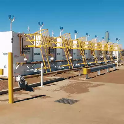 transtank units installed in a row