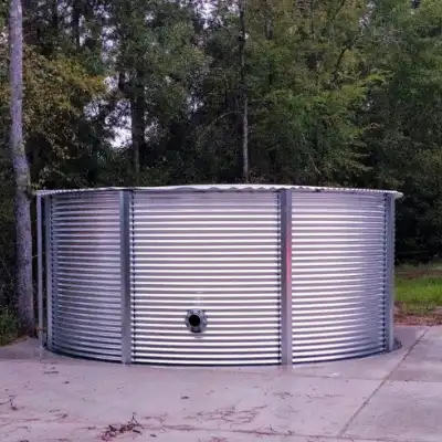 corrugated fire protection tanks