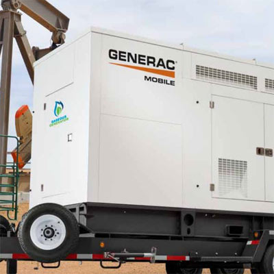 DOT Approved Large Portable Generator Trailer