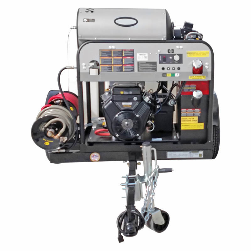 Hot Water Pressure Washer Trailer System Specs, Prices