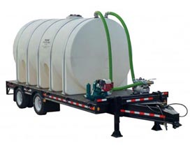 trailer mounted water tanks